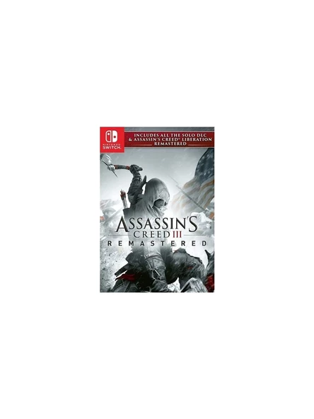 Assassin's Creed III: Remastered Nintendo Switch Oyun ürün görseli 1