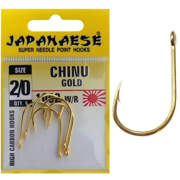Japanese Chinu Gold 1002 Carbon Olta İğnesi ürün görseli 1