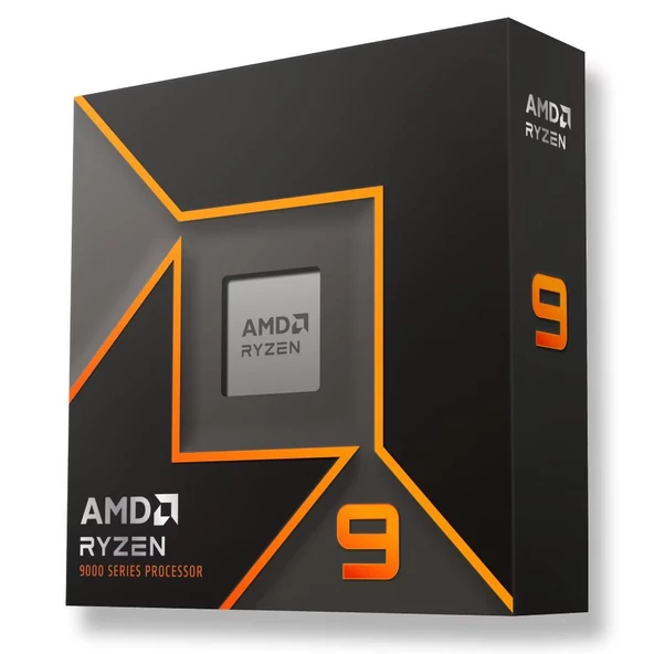 AMD RYZEN 9 9950X 80MB 16çekirdekli O/B UHD AM5 170w Kutulu+Fansız ürün görseli 1
