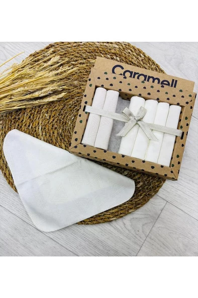 Caramell 7'li Ağız Mendili - Resim 3
