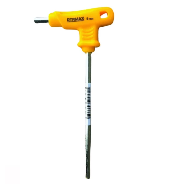 Rtrmax Saplı T Alyan Anahtar 5.0x125mm ürün görseli 1
