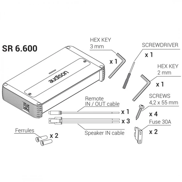 Özenhifi'den Audison Compact Sr 6.600 - Resim 4