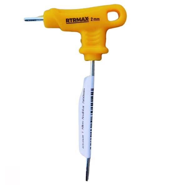 Rtrmax Saplı T Alyan Anahtar 2x60mm ürün görseli 1