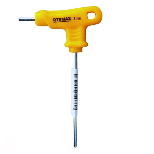 Rtrmax Saplı T Alyan Anahtar 3.0x80mm ürün görseli 1