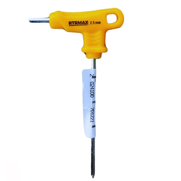 Rtrmax Saplı T Alyan Anahtar 2.5x70mm ürün görseli 1