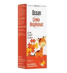 Ocean Çinko Bisglisinat Şurup Muz Aromalı 150 ml ürün görseli 1