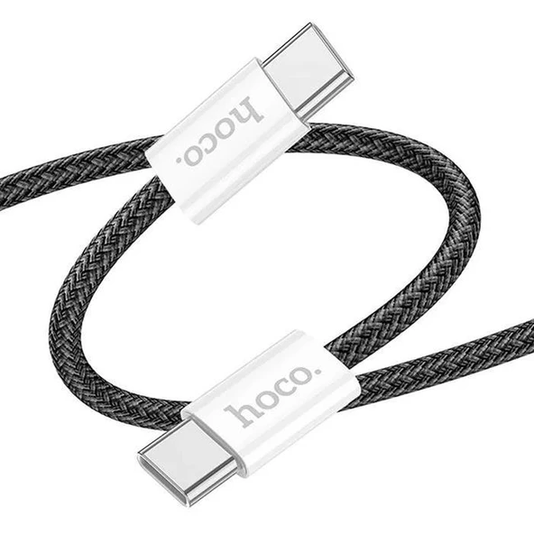 Hoco X104 60W Type-C to Type-C Hızlı Data ve Şarj Kablosu 1m ürün görseli 1