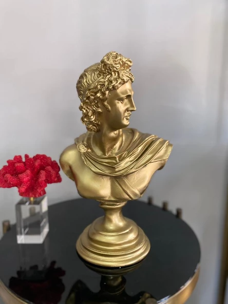 Apollo Büst Büyük Boy Heykel ürün görseli 1