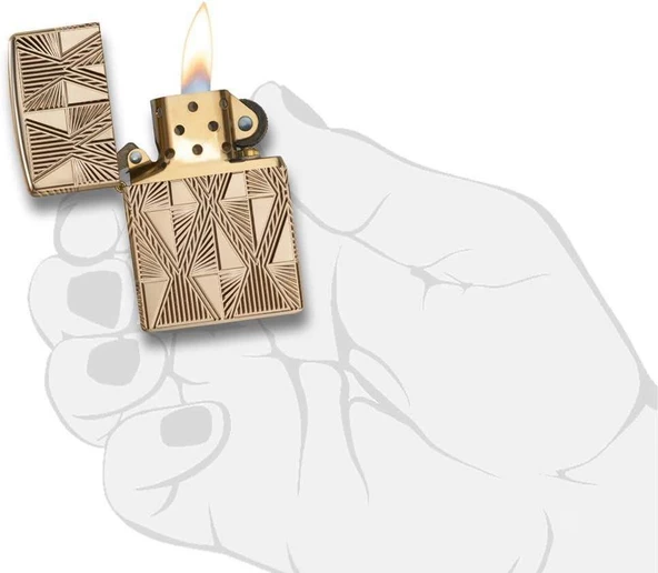 Zippo Çakmak 29671 Luxury Diamond Design ürün görseli 1
