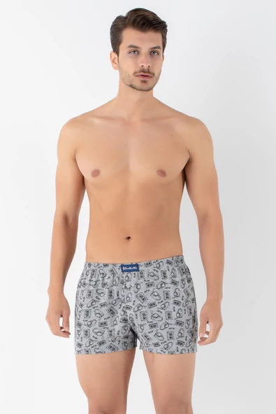DoReMi Doğal Pamuklu Erkek Boxer - Resim 2