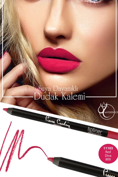 Pierre Cardin Lipliner Suya Dayanıklı Dudak Kalemi ürün görseli 1