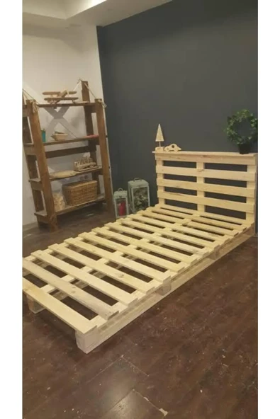 Dekoratif Ahşap Palet 80 120cm 2 Adet - Resim 2