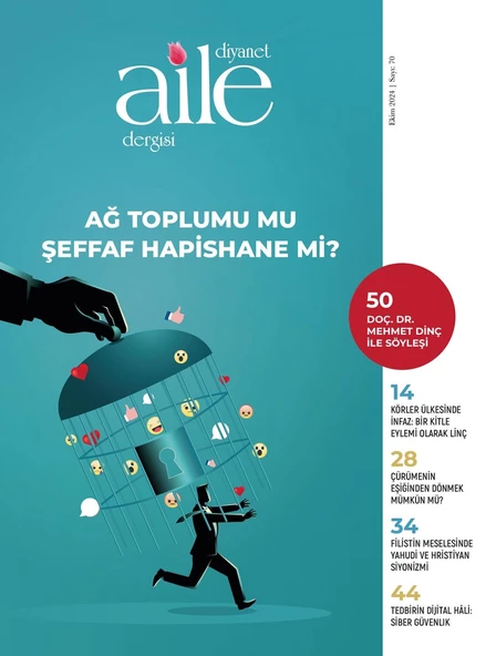 Diyanet Aile Dergi 70.Sayı Ekim 2024 ürün görseli 1