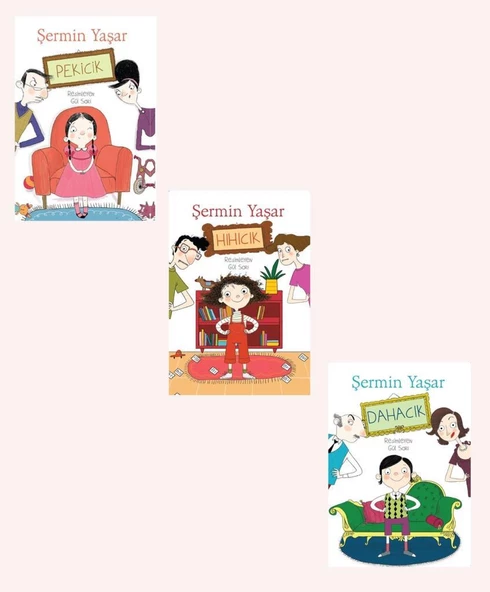 Şermin Yaşar Hıhıcık + Pekicik + Dahacık (3 Kitap) ürün görseli 1