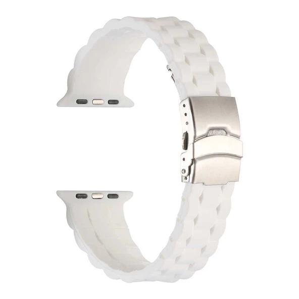 Gpack Apple Watch 10 46mm Kordon Mat Silikon Ayarlanabilir KRD 72 ürün görseli 1