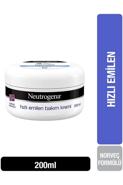 Neutrogena   Hızlı Emilen Bakım Kremi Normal Cilt 200 Ml ürün görseli 1