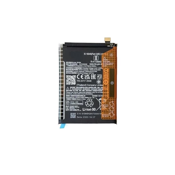 Xiaomi Redmi Note 12S İle Uyumlu İthal Pil Batarya BN5M ürün görseli 1
