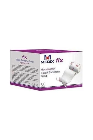 MEDİX   Fix Hipoalerjenik Elastik Sabitleme Bandı 10m X 10cm ürün görseli 1