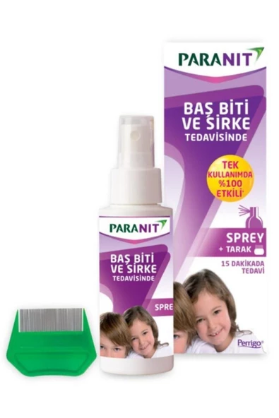 OMEGA PHARMA   Paranit Baş Biti Ve Sirke Tedavisinde Sprey 100 ml ürün görseli 1