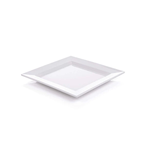 Gmb Nazen K-62 Termoset Kırılmaz-21 cm Quadro servis tabağı 72 Adet ürün görseli 1