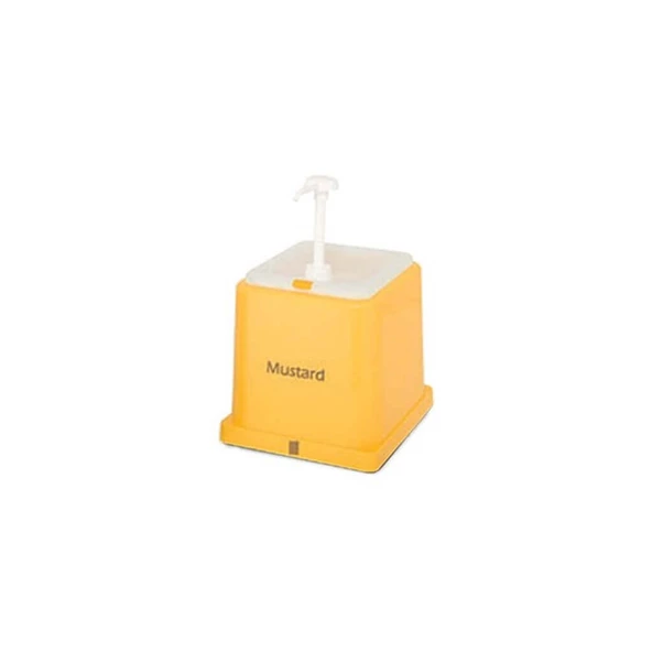 Kapp 46010025 Hardal Dispenseri-polikarbon ürün görseli 1