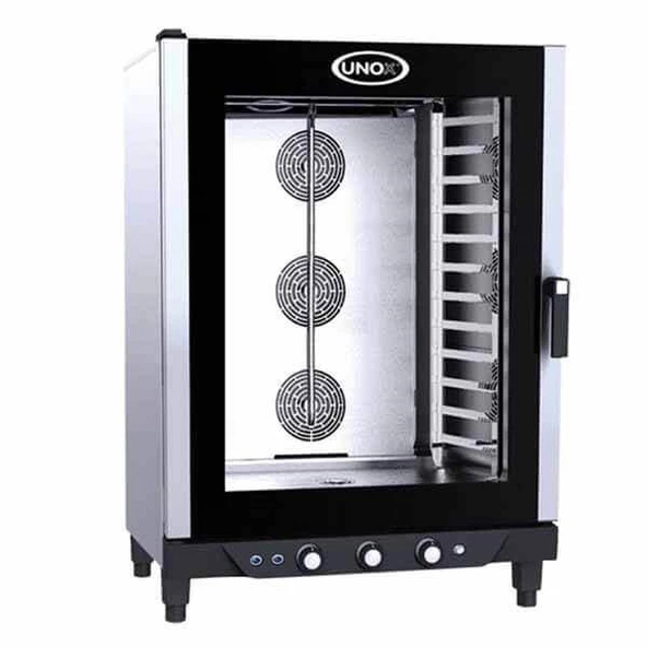 Unox BakerLux Konveksiyonel Fırın - Buharlı - Manuel (10-40x60 tepsi kapasiteli) - Gazlı - XB 813 G ürün görseli 1