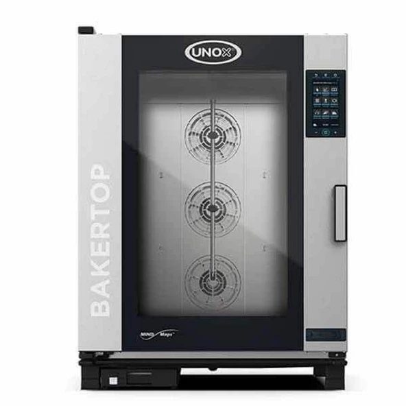 Unox BakerTop Plus Kombi Fırın (10-40x60 tepsi kapasiteli)-Gazlı - XEBC-10EU-GPR ürün görseli 1