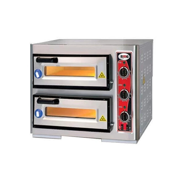 Gmg PF5050DE3 Pizza Fırını-Çift Katlı-220 V-içi 50x50 cm ürün görseli 1