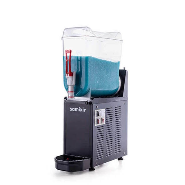 Samixir SLUSH12.B Slush Mono, Granita, Meyve Suyu Dispenseri, 12 L, Siyah ürün görseli 1