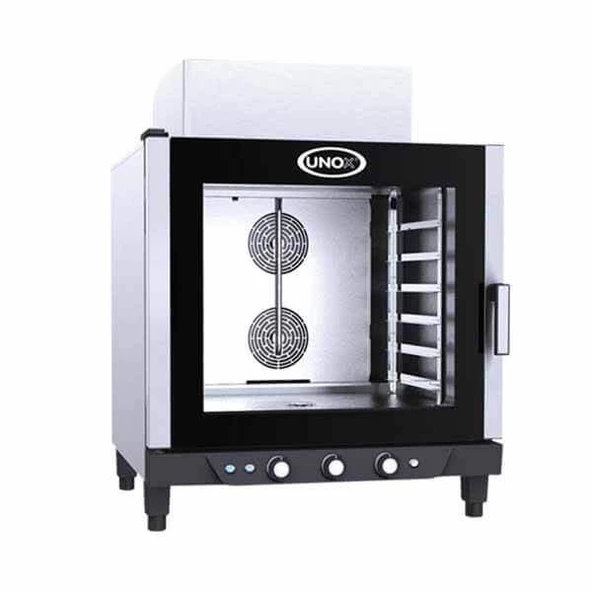 Unox BakerLux Konveksiyonel Fırın - Buharlı - Manuel (6-40x60 tepsi kapasiteli) - Gazlı - XB 613 G ürün görseli 1