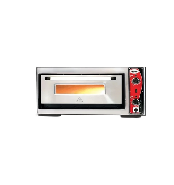 Gmg PF6262E Pizza Fırını-Tek Katlı-220 V-içi 60x60 cm ürün görseli 1