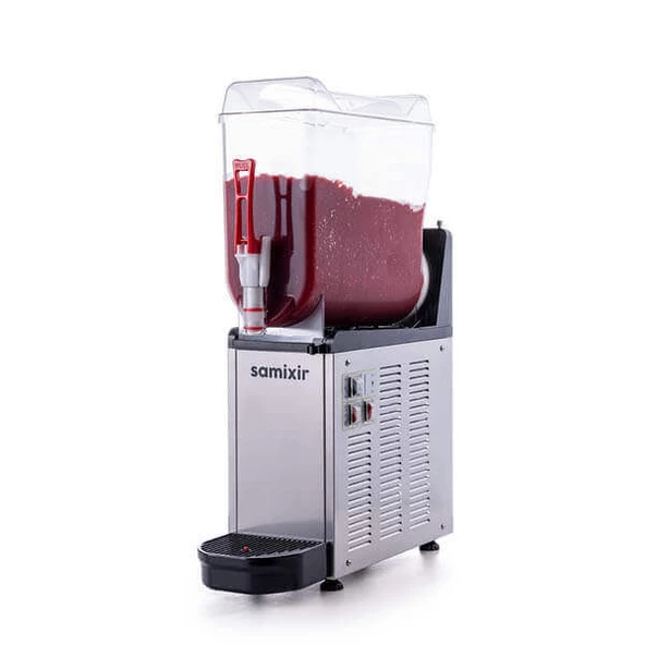 Samixir SLUSH12.I Slush Mono, Granita, Meyve Suyu Dispenseri, 12 L, İnox ürün görseli 1