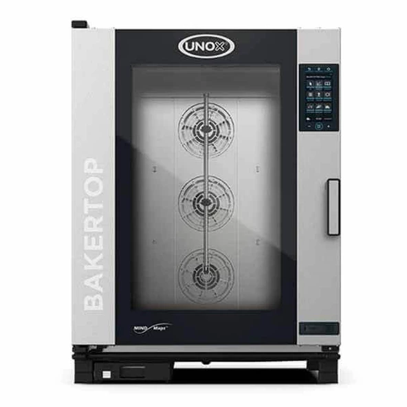 Unox BakerTop Plus Kombi Fırın (16-40x60 tepsi kapasiteli)-Gazlı -XEBL-16EU-GPRS ürün görseli 1