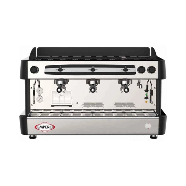 Empero EMP.CPC.3GB Capuccino Ve Espresso Makinesi 3 Gruplu ürün görseli 1