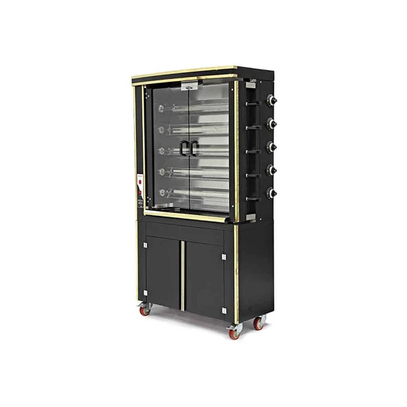 Empero EMP.PLS.5EE Empero Emp.pls.5ee Piliç Kızartma Makinesi - Elektrikli, Dolaplı,statik Boyalı-gold Saclı ürün görseli 1