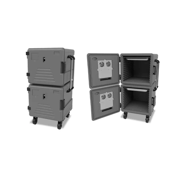 Empero EMP.BOX-800+800-I Termobox 800+800 (ısıtmalı)(2/1 Gn) ürün görseli 1