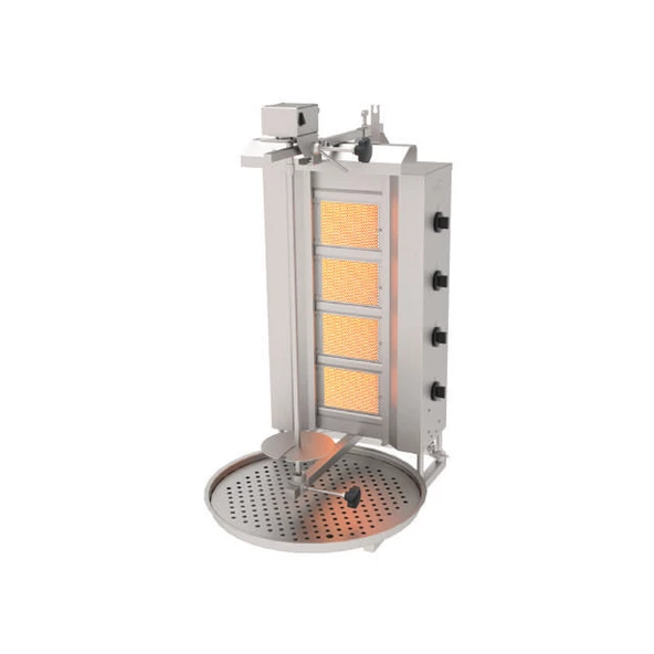 Atalay ADG-4U Döner Makineleri Gazlı Üstten Motorlu - 4 Radyanlı - 230 V ürün görseli 1
