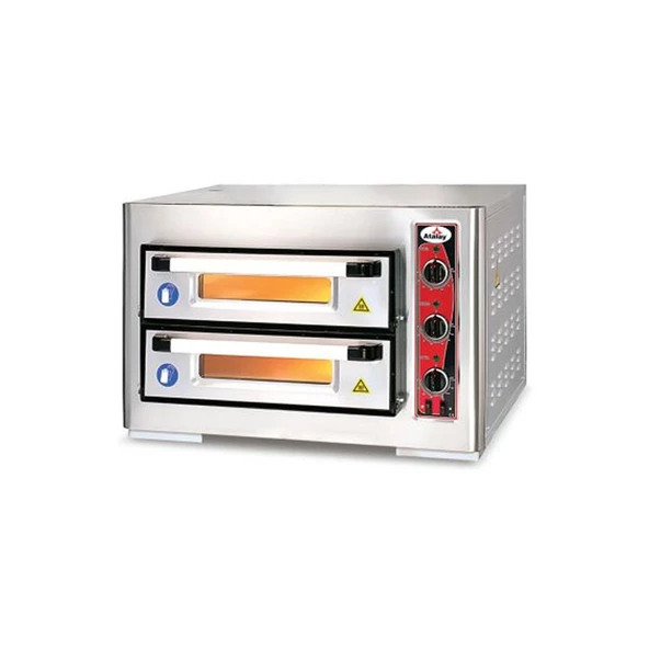 Atalay APF-40/2 Pizza Fırını Elektrikli 40 x 40 - 400 V ürün görseli 1