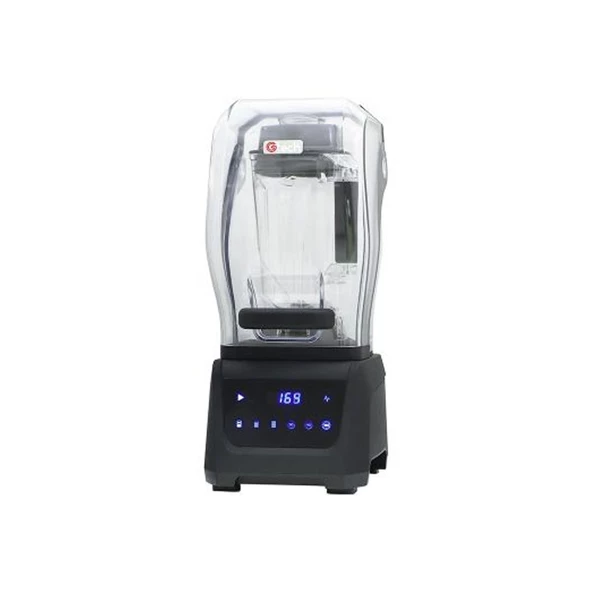 Gastrotech SP1180D Dijital Bar Blender, Gürültü Önleyici Kapaklı, 5 Programlı, 2.5 L, 1680 W ürün görseli 1