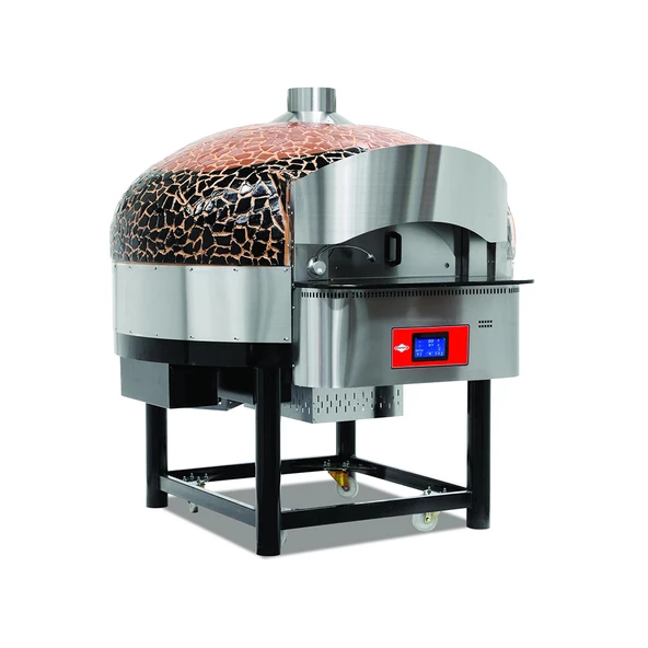 Empero EMP.SPO.02-D-BB-LPG Empero Emp.spo.02-d-bb-lpg Dijital Pizza Fırını Döner Tabanlı Gazlı Kahverengi-siyah Lpg ürün görseli 1