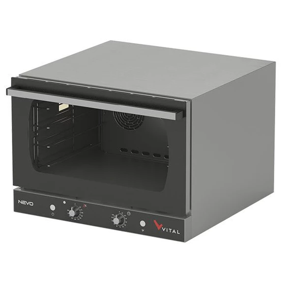 Vital NEVO-04EM Konveksiyonlu Patisserie Fırın 4 Tepsili 40x60cm,Elektrikli ürün görseli 1
