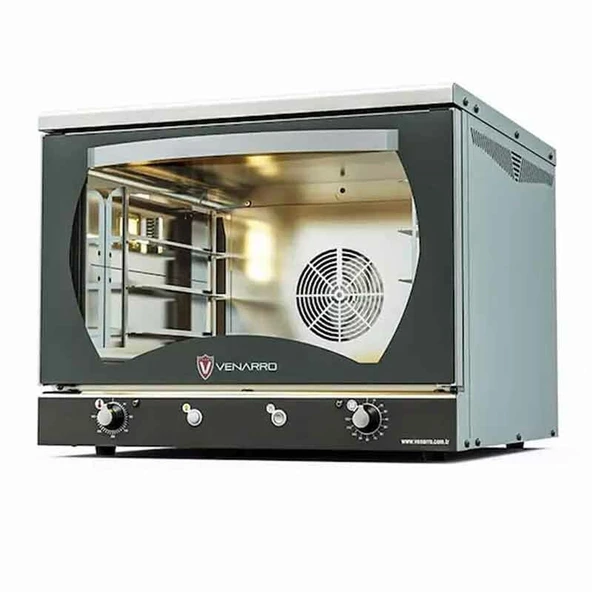 Venarro DEF-P4T 4 Tepsili Patisserie Fırın Manuel Elektrikli, 4-40x60, Tek Fanlı ürün görseli 1