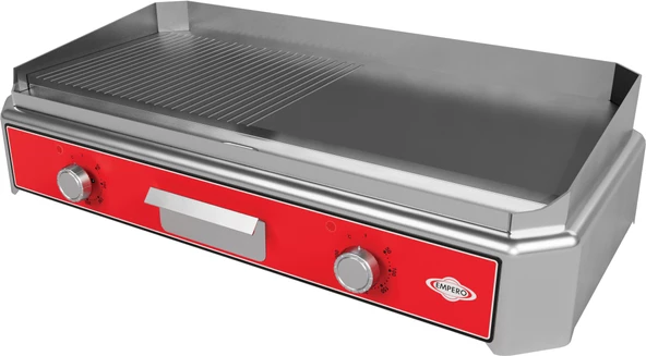 Empero EMP.SIE.022 Compact Setüstü Elektrikli Izgara Düz Pleyt Düz + Nervürlü ürün görseli 1
