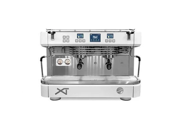 Dalla Corte DCPROXT-2-DW XT Barista (2 Gruplu) Kahve Makinesi, BEYAZ-KROM ürün görseli 1