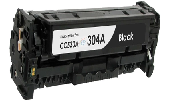 HP UYUMLU CC530A,CE410A,CF380X siyah MUADİL TONER ürün görseli 1