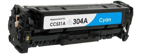 HP UYUMLU CC531A,CE411A,CF381A MAVİ TONER ürün görseli 1