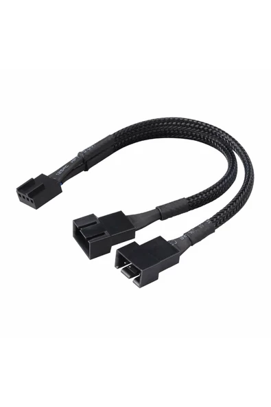 1 to 2 Çoğaltıcı 25cm Fan Uzatma Kablosu Y Tip 4 Pin 3 Pin Bilgisayar Kasa Anakart Ekran Kartı Soğut ürün görseli 1