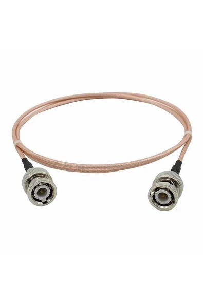 50cm Rg316 Bnc Erkek Erkek Kablo 50ohm Koaksiyel Uzatma Bağlantı Osiloskop Labaratuar ürün görseli 1
