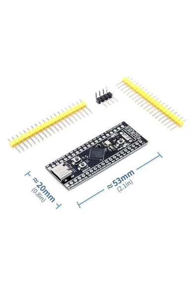 Arduino Stm32f411ceu6 Black Pill Geliştirme Kartı Arm Cortex-m4 Dsp Fpu ürün görseli 1