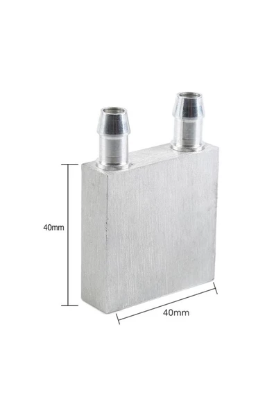 4x4cm Sıvı Su Aluminyum Soğutucu Blok Bilgisayar Cpu Grafik Gpu Anakart Xbox Lazer Kafa Soğutma Fan ürün görseli 1